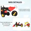 Kinder Trettraktor - Tretfahrzeug - Mit Anhänger und Produktbild-Vorschau 6