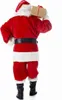 Weihnachtsmann Kostüm für Herren 11-teiliges Nikolaus Produktbild-Vorschau 2