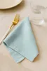 Musselin-Servietten Mintgrün 45x45 cm – weiche Produktbild-Vorschau 2
