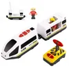 Ensemble de train en bois avec locomotive à piles, Voir les images du produit 3