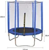 Trampolin Ø152cm Kindertrampolin Gartentrampolin mit Produktbild-Vorschau 6