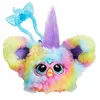 A colorful, fluffy toy with large eyes and a purple tuft of hair on its head. Anteprima dell’immagine prodotto