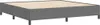 Boxspringbett Hellgrau 200 x 200 cm Cordstoff Produktbild-Vorschau 4