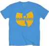 Wu-Tang Clan Logo Blue XL T-Shirt Produktbild-Vorschau 3
