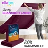 EllaTex Jersey Kinder Spannbettlaken 70x140 Baumwolle – Produktbild-Vorschau 2