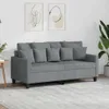 vidaXL 2-osobowa sofa jasnoszara 140 cm tkanina Podgląd zdjęcia produktu 2