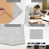 12 Stück Akustikplatte Polyester-Filz Schallschutzpaneel Produktbild-Vorschau 2