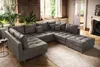 Moderne XXL Wohnlandschaft KENT 305cm taupe Federkern inkl. Produktbild-Vorschau 13