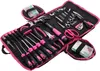 A pink and black tool kit laid out flat. Podgląd zdjęcia produktu