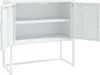 vidaXL Príborník biely 75x35x75 cm Oceľ Náhľad obrázku produktu 4