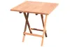 Teakholz Balkon Set 3 tlg. 60 cm Tisch und Stühle klappbar Produktbild-Vorschau 3