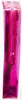 A close-up side view of a pink translucent pencil case with a pink zipper. Produktbild-Vorschau