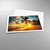 Poster - Poster ohne Rahmen - Meer Strand Palme - 91,5x61 Produktbild-Vorschau 3