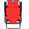 Klappbarer Gartenliege Zero Gravity Rot – Relaxliege Produktbild-Vorschau 10