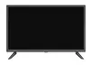 A black flat-screen television with two legs is shown against a white background. Náhled obrázku produktu