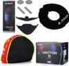 A collage of motorcycle helmet accessories and packaging. Anteprima dell’immagine prodotto