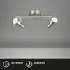 LED Deckenleuchte Spotleuchte 2xGU10 schwenkbar 3000K 12W Produktbild-Vorschau 2