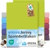 etérea Spannbettlaken Jersey 2 Stück - 200x200 cm - Produktbild-Vorschau 1