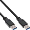 InLine USB 3.2 Gen.1 Kabel, A an A, schwarz, 0,3m, 0,3 m, Produktbild-Vorschau 3