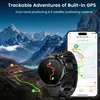 Smartwatch für Herren  GPS, Druck/Höhenlage/Kompass, 480mAh Produktbild-Vorschau 2