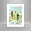 Poster - Poster ohne Rahmen - Abstraktion modern - 30x40 cm Produktbild-Vorschau 4