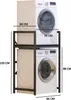 Skye Decor, C7 - Noir, armoire pour machine à laver, noir, Voir les images du produit 4