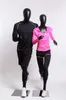 PF-O-8 manichino astratto donna corsa donna sportiva nero Anteprima dell’immagine prodotto 7