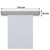 Franken GmbH FRANKEN - Magnetschiene - 4 x 31 cm - Grau Produktbild-Vorschau 3