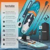 tectake Stand-Up Paddle Board aufblasbar Komplettset - Produktbild-Vorschau 2