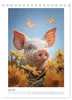 Schwein gehabt (Tischkalender 2027 DIN A5 hoch), CALVENDO Produktbild-Vorschau 15