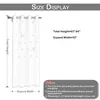 1 Stück Vorhang Aushöhlung 132x183cm Sterne Gardine Produktbild-Vorschau 7