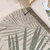 Volero - Outdoor Teppich Rund - Tiga Palm Grün - Ø 100 cm Produktbild-Vorschau 8