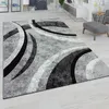 Teppich Wohnzimmer Kurzflor Vintage Handgearbeiteter Produktbild-Vorschau 1