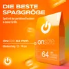 ON) Preservativi ONsize I Larghezza 64 mm I 50 pezzi I Anteprima dell’immagine prodotto 2