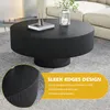 TWSOUL Couchtisch Moderner Runder Couchtisch,78.5cm*35cm Produktbild-Vorschau 6