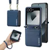 Étui en cuir pour Samsung Galaxy Z Flip 7, avec bandoulière Voir les images du produit 2