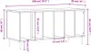 vidaXL Szafka panelowa dąb sonoma 100x38x48 cm materiał Podgląd zdjęcia produktu 8