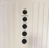 A close-up of the control panel of a fan, showing several buttons with labels. Podgląd zdjęcia produktu