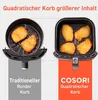 Cosori CP 158-RXL Heißluftfritteuse           blau Náhľad obrázku produktu 17