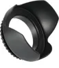 A black lens hood is shown against a white background. Náhled obrázku produktu
