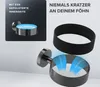 ovimar Haartrocknerhalter Mesmogtind | Edelstahl | gunmetal Produktbild-Vorschau 2