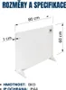 BOT Infračervený topný panel IPH2 550 W DO Náhled obrázku produktu 4