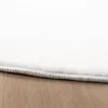 Volero - Flauschiger Teppich Rund - Cozy Weiß - Ø 120 cm - Produktbild-Vorschau 4