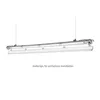 Feuchtraumleuchte 150cm für 1 LED Röhren, IP65 Produktbild-Vorschau 17