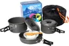 Camping-Kochgeschirr-Set, Topf, Bratpfanne, Produktbild-Vorschau 1