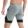 Lixada 2-in-1 Herren Laufshorts mit Handtuchschlaufe Produktbild-Vorschau 3