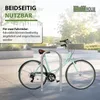Fahrradanlehnbügel 115 x 58 cm Edelstahl Ø 60 mm Produktbild-Vorschau 6