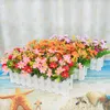 2pcs Künstliche Gerbera mit Holzzaun Unechte Daisy Produktbild-Vorschau 7
