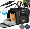 CADOCA® Trasportino Gatto Cane Auto Borsa Animali Domestici Anteprima dell’immagine prodotto 1