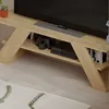 TV-Tisch Houseland Farfalla 120 cm Eiche natur Produktbild-Vorschau 3